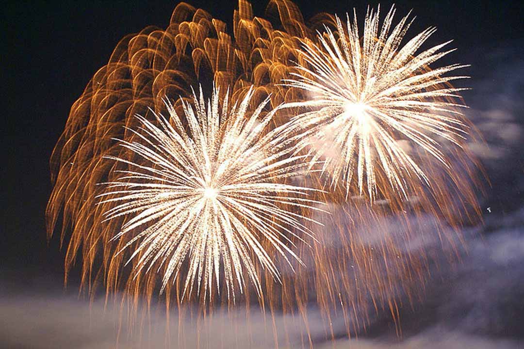 New Years Eve Fireworks in Niseko